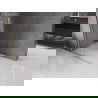 Panneau de douche Mexen Velar extensible Walk-in 100 x 200 cm, verre transparent 8 mm, doré brossé - 871-100-000-03-55