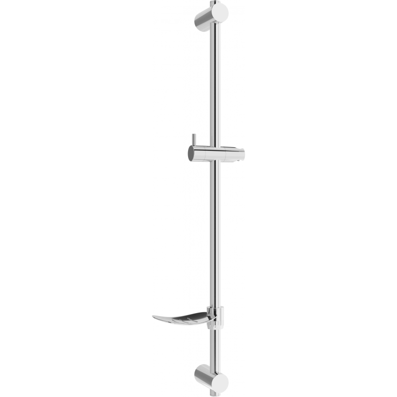 Mexen DF barre de douche avec porte-savon 80 cm, Chrome - 79382-00
