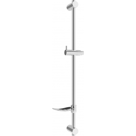 Mexen DF barre de douche avec porte-savon 80 cm, Chrome - 79382-00