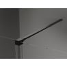 Mexen Velar paroi de douche coulissante Walk-in 100 x 200 cm, transparent 8 mm, noir - 871-100-000-03-70