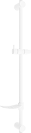Mexen DF barre de douche avec porte-savon 80 cm, Blanc - 79382-20