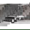 Mexen Velar paroi de douche pliante Walk-in 140 x 200 cm, transparent 8 mm, chrome - 871-140-000-03-01
