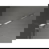 Mexen Velar paroi de douche pliante Walk-in 140 x 200 cm, transparent 8 mm, chrome - 871-140-000-03-01