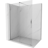 Mexen Velar paroi de douche pliante Walk-in 150 x 200 cm, transparent 8 mm, chrome - 871-150-000-03-01