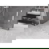 Mexen Velar écran de douche glissant Walk-in 140 x 200 cm, transparent 8 mm, blanc - 871-140-000-03-20