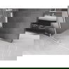 Mexen Velar paroi de douche rétractable Walk-in 130 x 200 cm, transparent 8 mm, blanc - 871-130-000-03-20