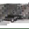 Mexen Velar paroi de douche pliante Walk-in 140 x 200 cm, transparente 8 mm, dorée - 871-140-000-03-50