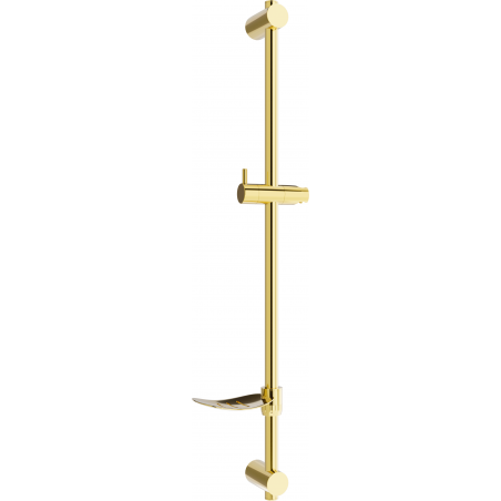 Mexen DF barre de douche avec porte-savon 80 cm, doré - 79382-50