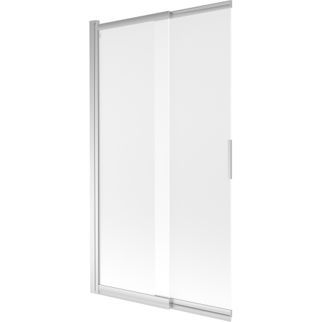Mexen Fox paroi de douche 2 volets coulissants 100 x 150 cm, givré, chrome - 891-100-002-01-30