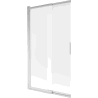 Mexen Fox paroi de douche 2 volets coulissants 100 x 150 cm, givré, chrome - 891-100-002-01-30