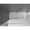 Mexen Fox paroi de douche 2 volets coulissants 100 x 150 cm, givré, chrome - 891-100-002-01-30