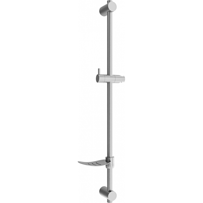 Mexen DF barre de douche avec porte-savon 80 cm, Graphite - 79382-66