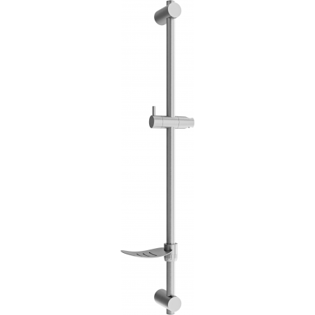 Mexen DF barre de douche avec porte-savon 80 cm, Graphite - 79382-66