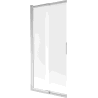 Mexen Fox pare-douche 2 volets coulissants 85 x 150 cm, givré, chrome - 891-085-002-01-30