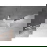 Mexen Velar écran de baignoire à 2 ailes coulissante 100 x 150 cm, transparent, Blanc - 896-100-000-01-20