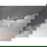 Mexen Velar écran de baignoire à 2 ailes coulissante 120 x 150 cm, transparent, Blanc - 896-120-000-01-20