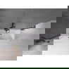 Mexen Velar écran de baignoire à 2 ailes coulissante 70 x 150 cm, transparent, Noir - 896-070-000-01-70