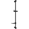 Mexen DF barre de douche avec porte-savon 80 cm, Noir - 79382-70