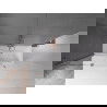 Mexen Velar écran de baignoire à 2 ailes coulissante 130 x 150 cm, transparent, Cuivre brossé - 896-130-000-01-65