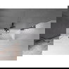 Mexen Velar écran de baignoire à 2 ailes coulissante 70 x 150 cm, transparent, gun gray brossé - 896-070-000-01-66