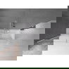 Mexen Velar écran de baignoire à 2 ailes coulissante 170 x 150 cm, transparent, Chrome - 896-170-000-01-01