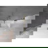 Mexen Velar écran de baignoire à 2 ailes coulissante 180 x 150 cm, transparent, or - 896-180-000-01-50