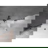 Mexen Velar écran de baignoire à 2 ailes coulissante 160 x 150 cm, transparent, Noir - 896-160-000-01-70
