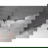 Mexen Velar écran de baignoire à 2 ailes coulissante 180 x 160 cm, transparent, gun gray brossé - 896-180-000-01-66