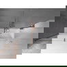 Mexen Velar écran de baignoire à 2 ailes coulissante 170 x 150 cm, transparent, Cuivre brossé - 896-170-000-01-65