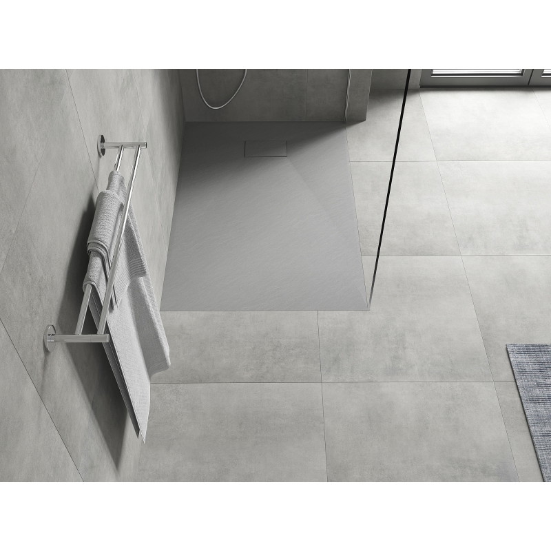 Mexen Hugo receveur de douche rectangulaire SMC 80 x 70 cm, gris - 42617080