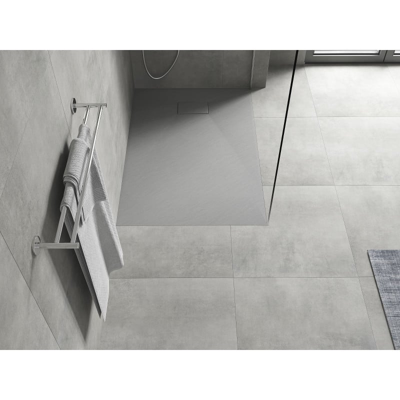 Mexen Hugo bac de douche rectangulaire SMC 90 x 70 cm, gris - 42617090