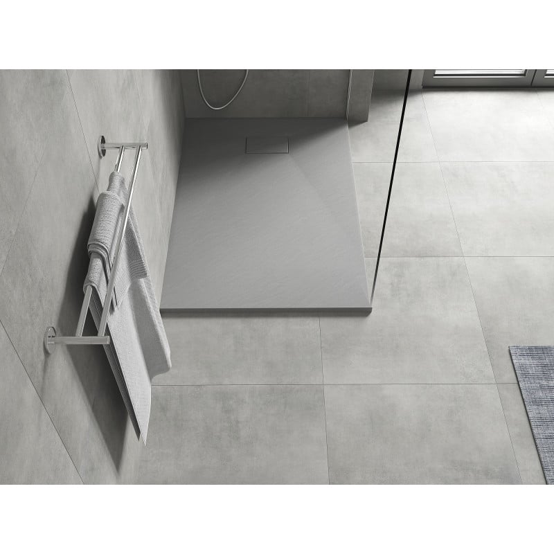 Mexen Hugo receveur de douche rectangulaire SMC 110 x 70 cm, gris - 42617011