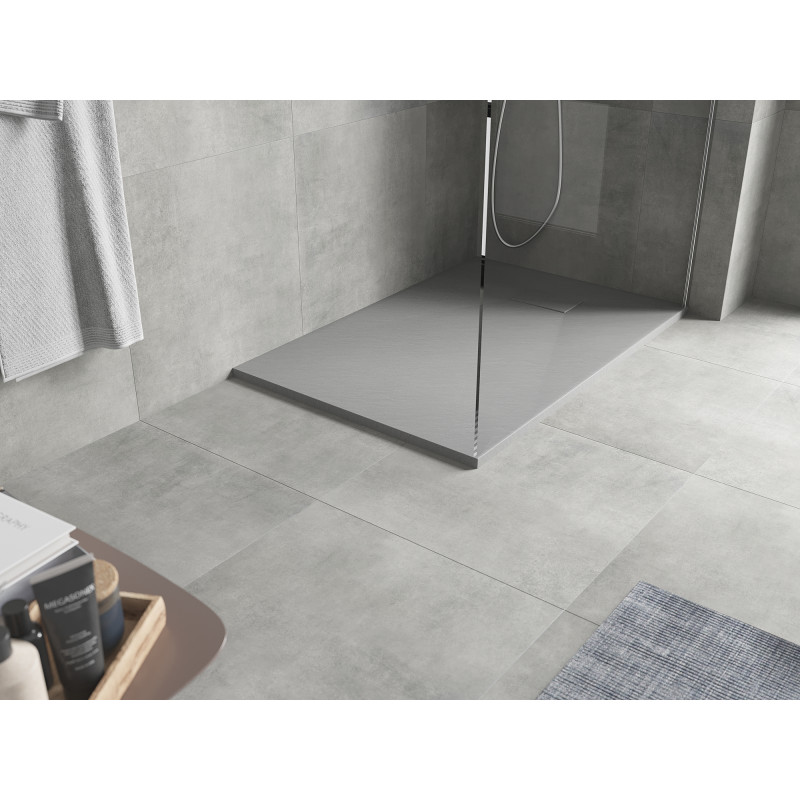 Mexen Hugo receveur de douche rectangulaire SMC 110 x 70 cm, gris - 42617011