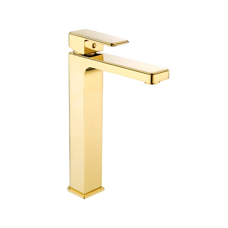 Mexen Cetus robinet de lavabo haut, doré - 744310-50