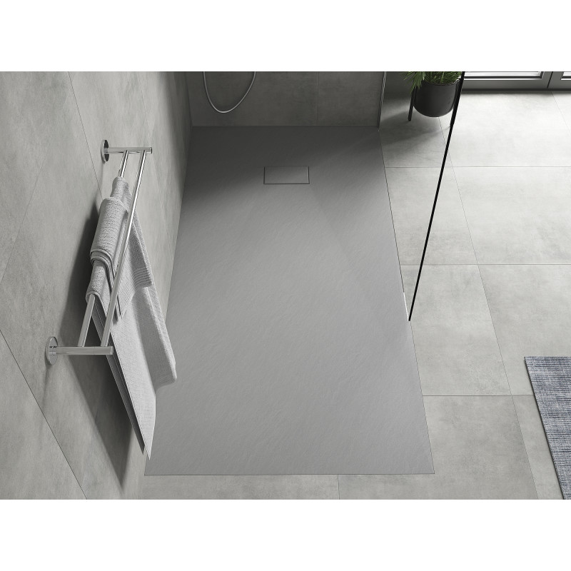 Mexen Hugo receveur de douche rectangulaire SMC 170 x 80 cm, gris - 42618017