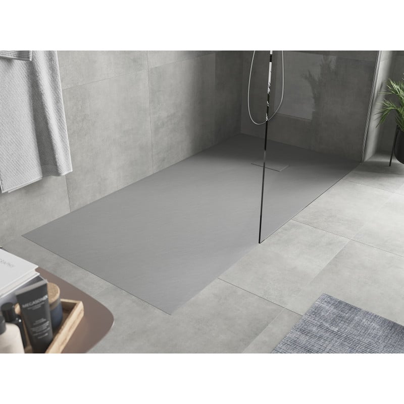 Mexen Hugo receveur de douche rectangulaire SMC 180 x 80 cm, gris - 42618018