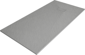Mexen Hugo bac rectangular SMC 180 x 80 cm, gris - 42618018