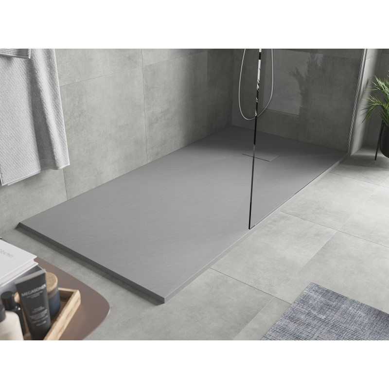 Mexen Hugo receveur de douche rectangulaire SMC 180 x 80 cm, gris - 42618018