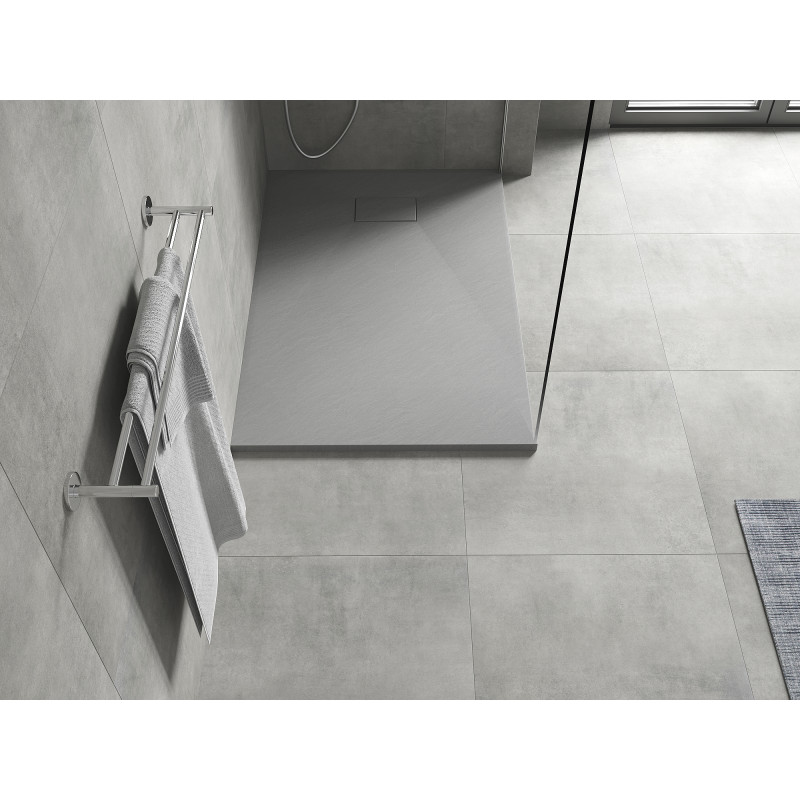 Mexen Hugo receveur de douche rectangulaire SMC 130 x 90 cm, gris - 42619013