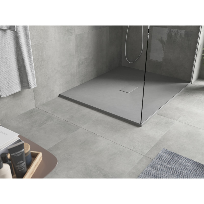 Mexen Hugo receveur de douche rectangulaire SMC 120 x 100 cm, gris - 42611012