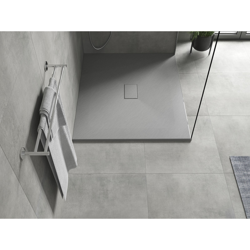 Mexen Hugo receveur de douche rectangulaire SMC 120 x 100 cm, gris - 42611012