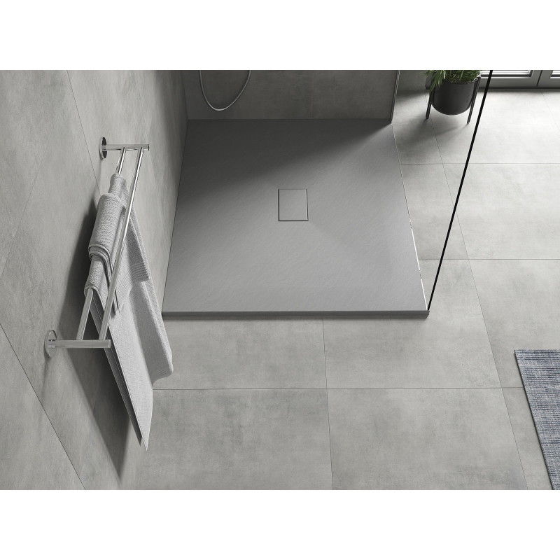 Mexen Hugo receveur rectangulaire SMC 140 x 100 cm, gris - 42611014