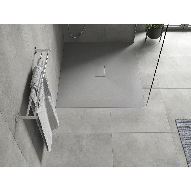 Mexen Hugo receveur de douche rectangulaire SMC 140 x 100 cm, gris - 42611014
