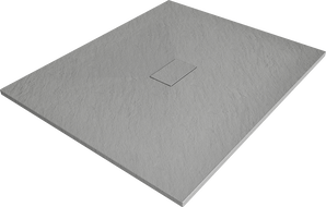Baignoire rectangulaire Mexen Hugo SMC 140 x 100 cm, grise - 42611014
