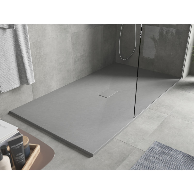 Mexen Hugo receveur de douche rectangulaire SMC 170 x 100 cm, gris - 42611017