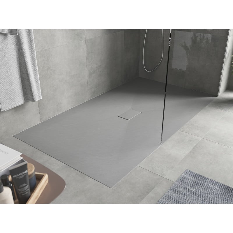 Mexen Hugo receveur rectangulaire SMC 180 x 100 cm, gris - 42611018