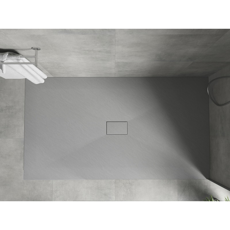 Mexen Hugo receveur de douche rectangulaire SMC 180 x 100 cm, gris - 42611018