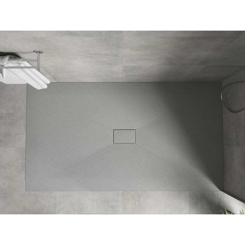 Mexen Hugo receveur rectangulaire SMC 180 x 100 cm, gris - 42611018