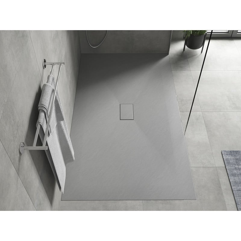 Mexen Hugo receveur rectangulaire SMC 180 x 100 cm, gris - 42611018