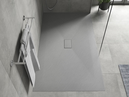 Bac à douche rectangulaire Mexen Hugo SMC 180 x 100 cm, gris - 42611018
